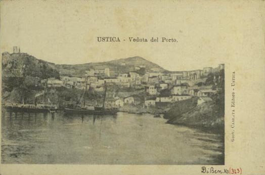 Ustica Veduta del Porto