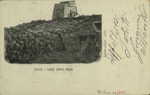Ustica torre Santa Maria